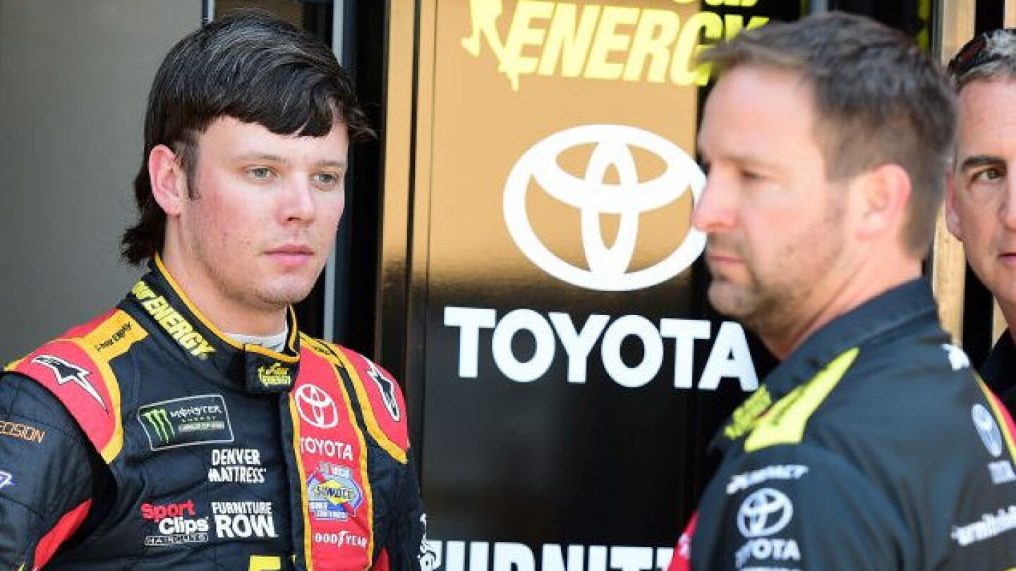 Jon Giles Racing Chris Gayle to remain Erik Jones' crew chief in move to Joe Gibbs ...
