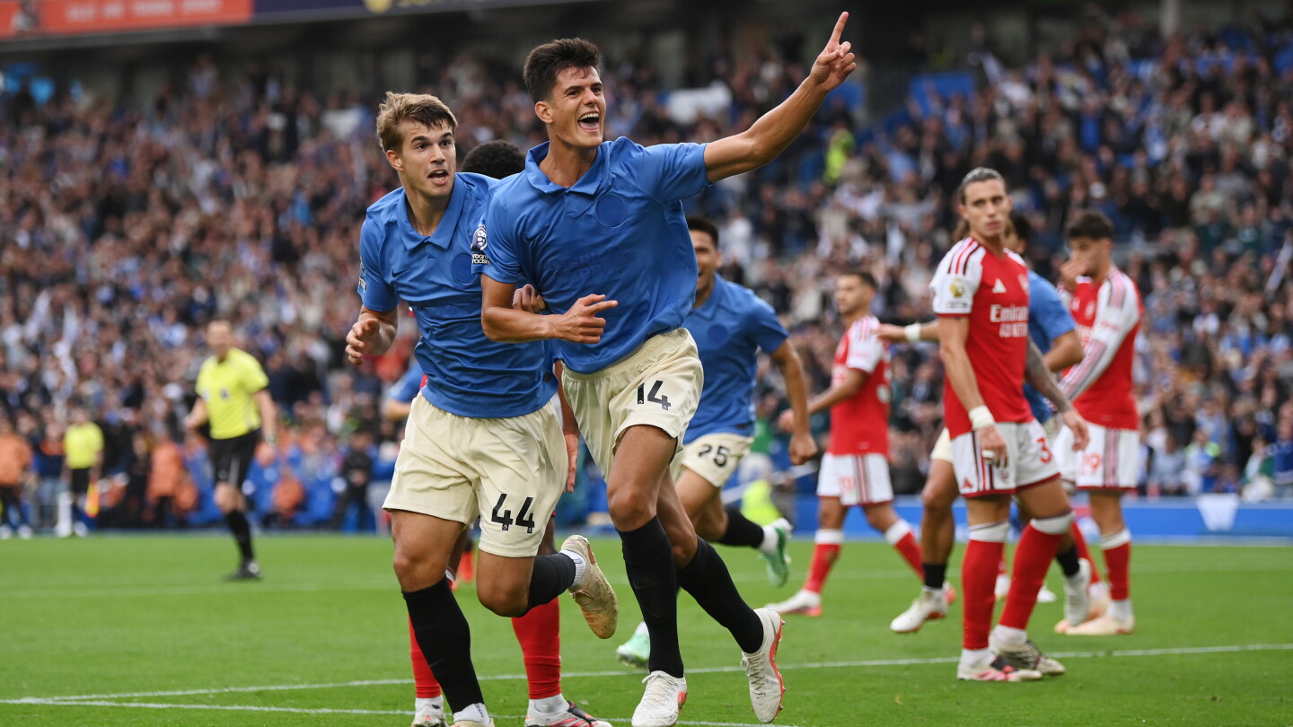 Brighton zerlegt Arsenal mit 3:0 — photo: nbcsports.com