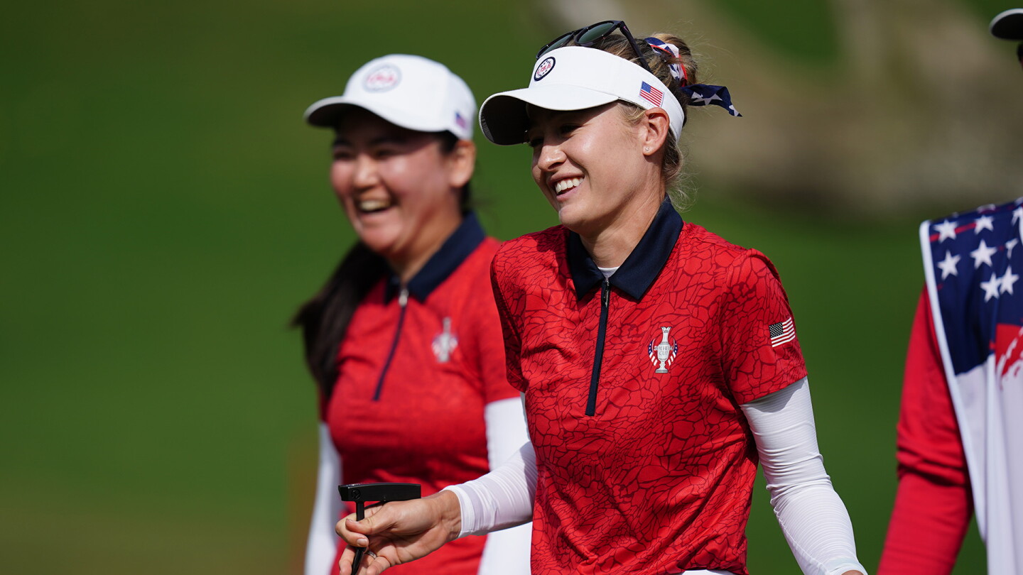 Solheim Cup, Day 2 foursomes: Both sides repeating teams Solheim Cup, Day 2 foursomes: Both sides repeating teams