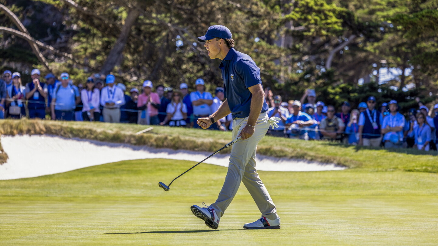 After wild foursomes split, U.S. still up 1 with only Sunday singles left at Walker Cup After wild foursomes split, U.S. still up 1 with only Sunday singles left at Walker Cup