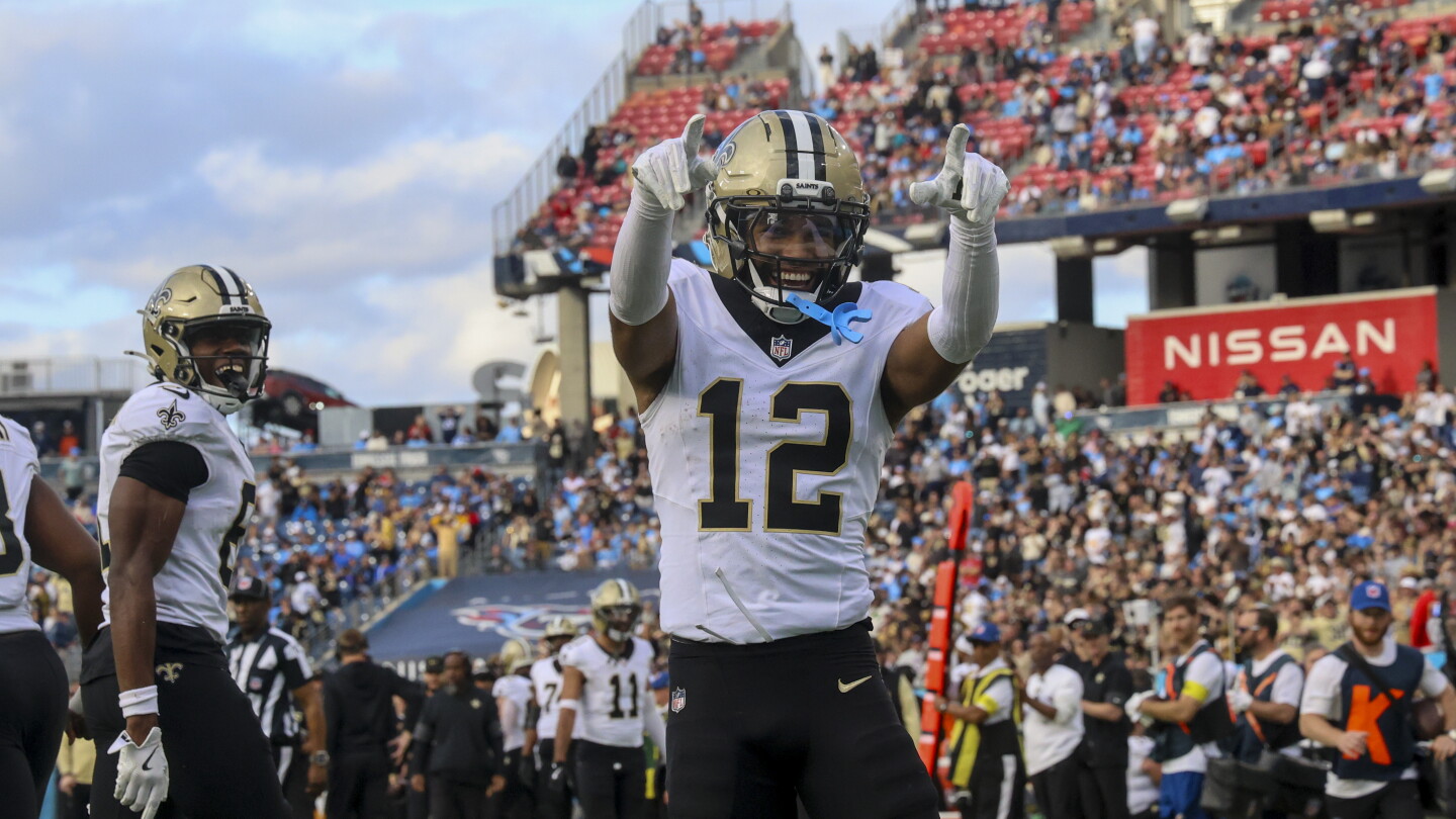 Chris Olave, Jordyn Tyson good to go at Saints camp