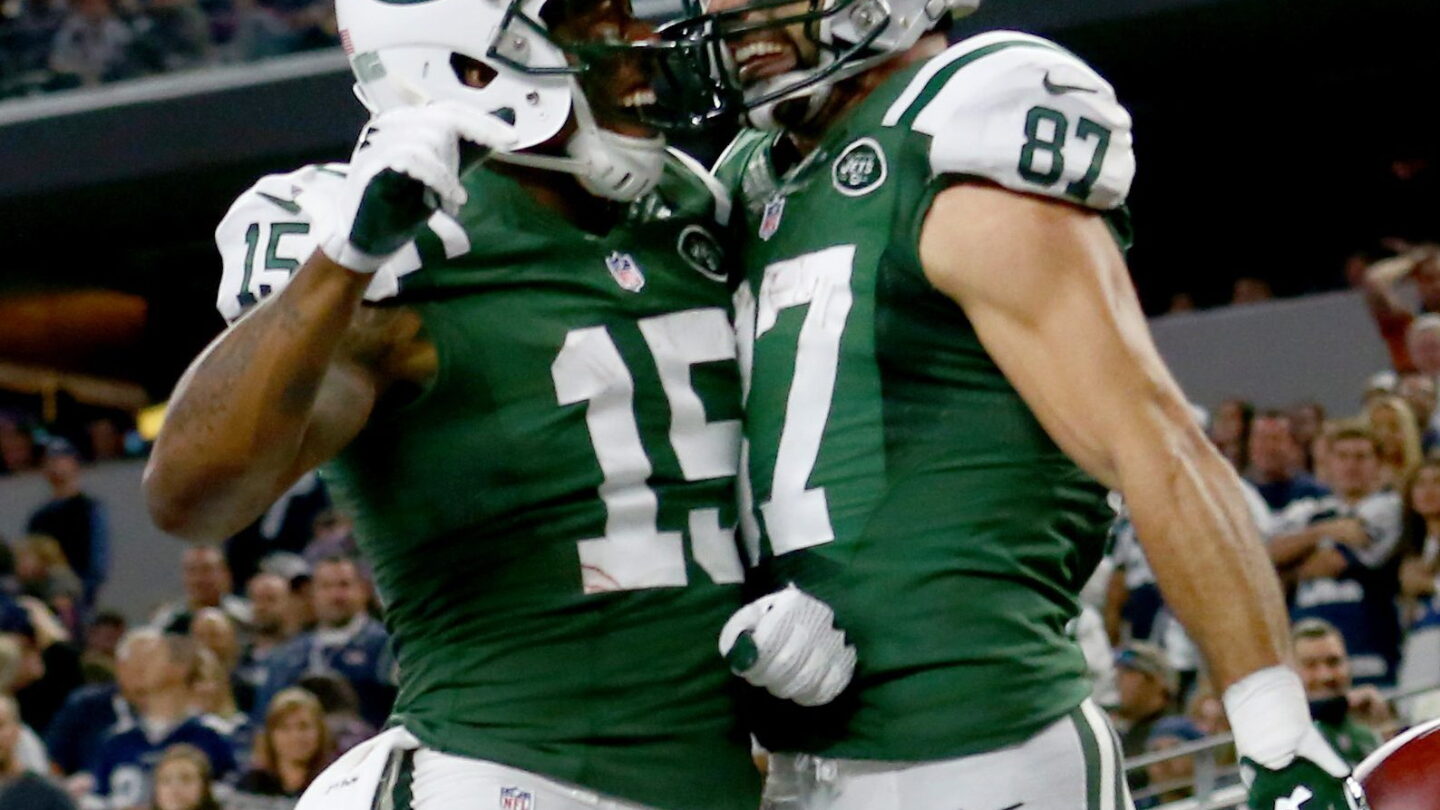 Scott Mersereau No Wednesday practice for Jets receivers Brandon Marshall, Eric Decker ...