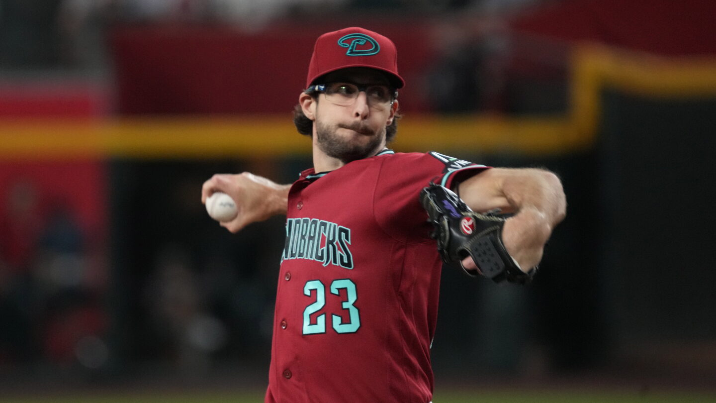 Diamondbacks place Zac Gallen on 15-day IL with elbow inflammation