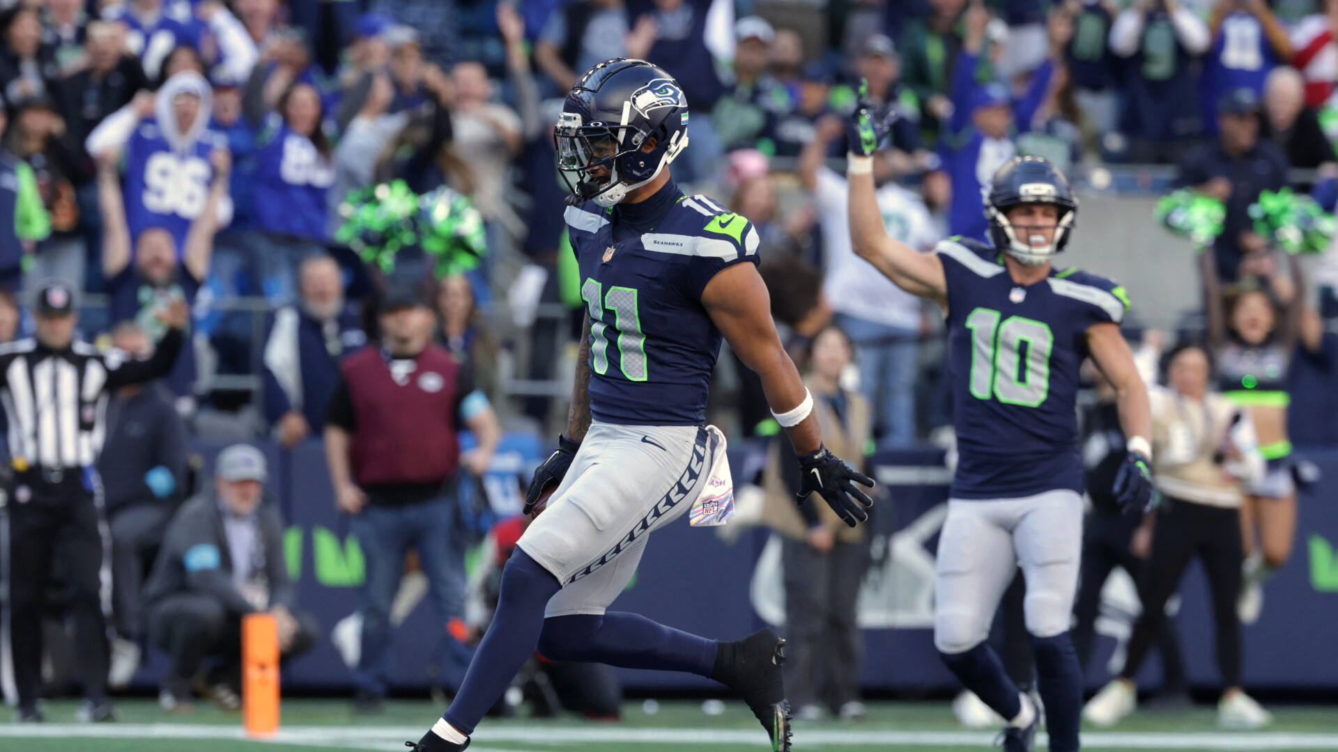 Seahawks list Jaxon Smith-Njigba as limited on Monday's practice report