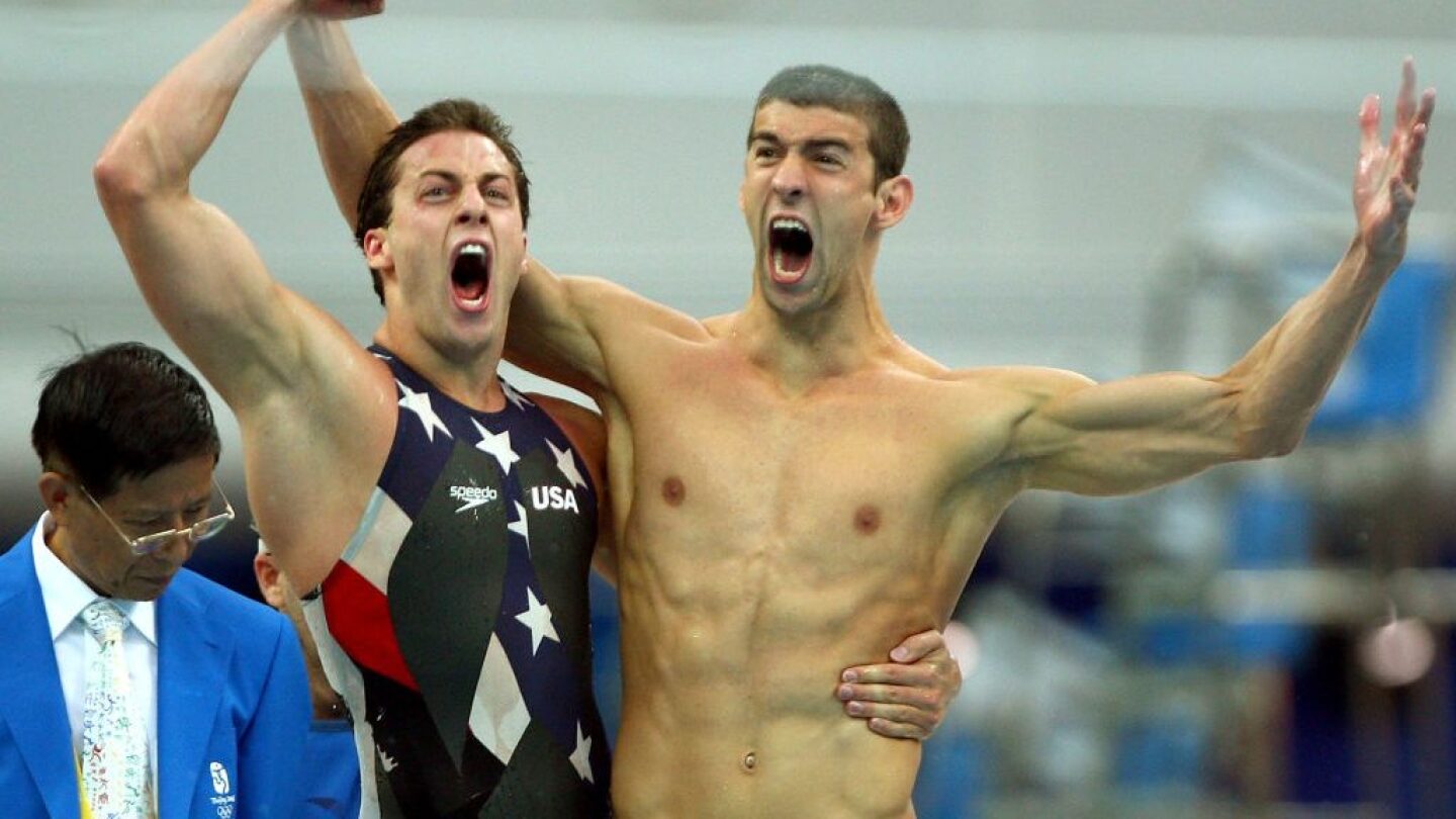 Michael Phelps' eight gold medals at Beijing Olympics air on NBCSN on ...