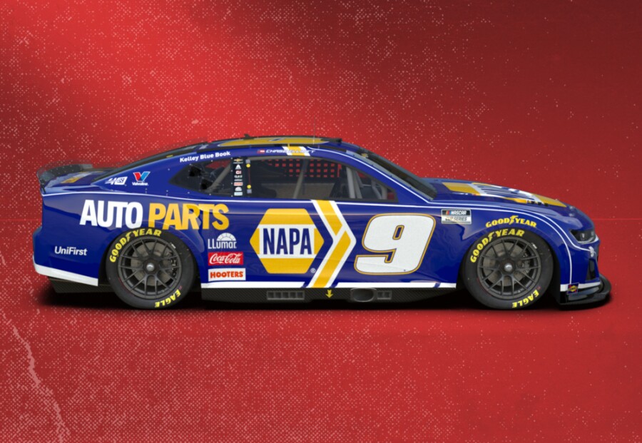 2025 NASCAR Cup Series schemes NBC Sports