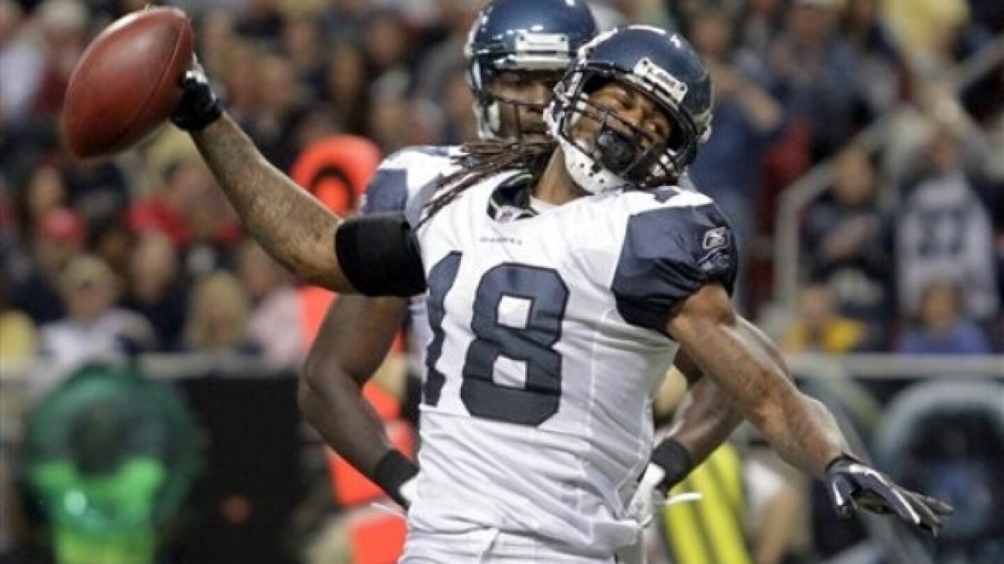 Sidney Rice out with a head injury - NBC Sports