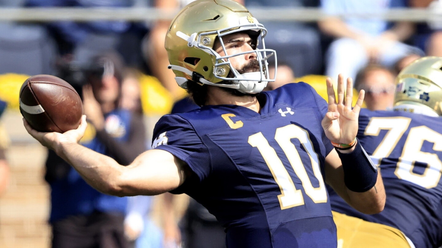 College Football Top 25: Irish Host Ohio State College Football Top 25: Irish Host Ohio State