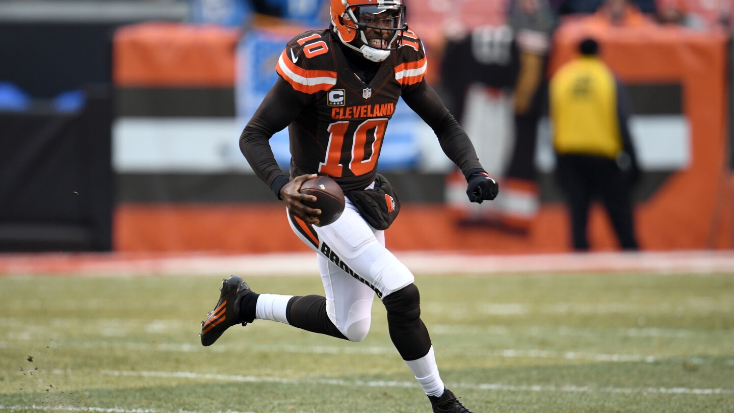 Rg3 Touchdown RG3 throws first touchdown pass with Browns - NBC Sports