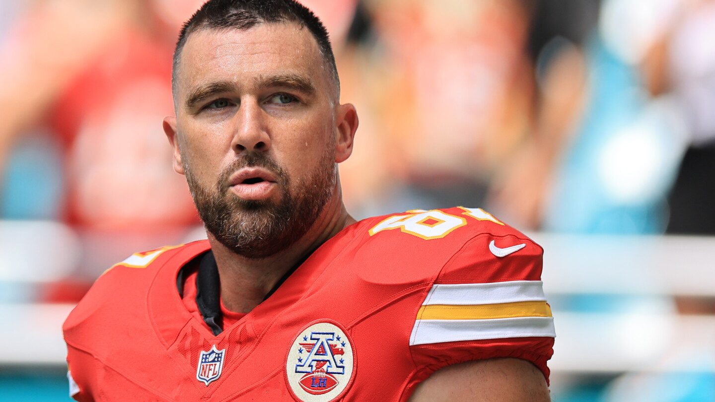 Travis Kelce set to surpass Tim Brown, move into No. 7 on NFL's all-time receptions list