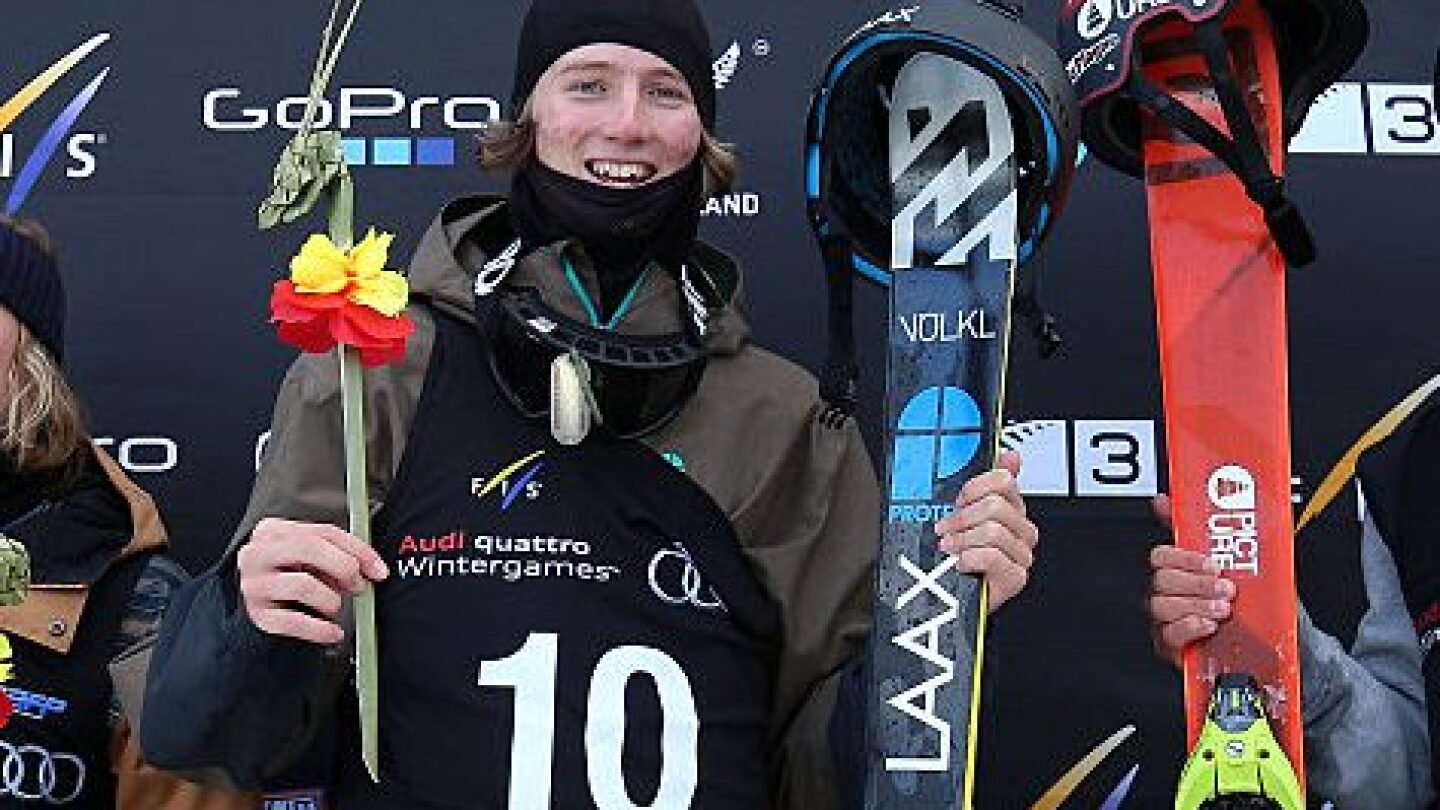 Lars Ruchti Slopestyle skier shows off acrobatic moves in training video - NBC Sports