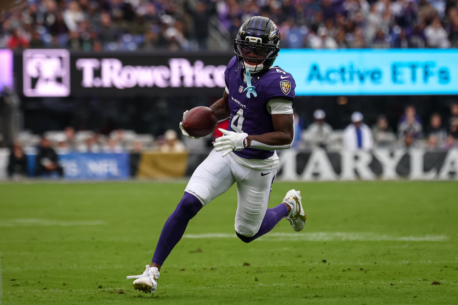 Zay Flowers 48-yard touchdown gives Ravens early 7-0 lead