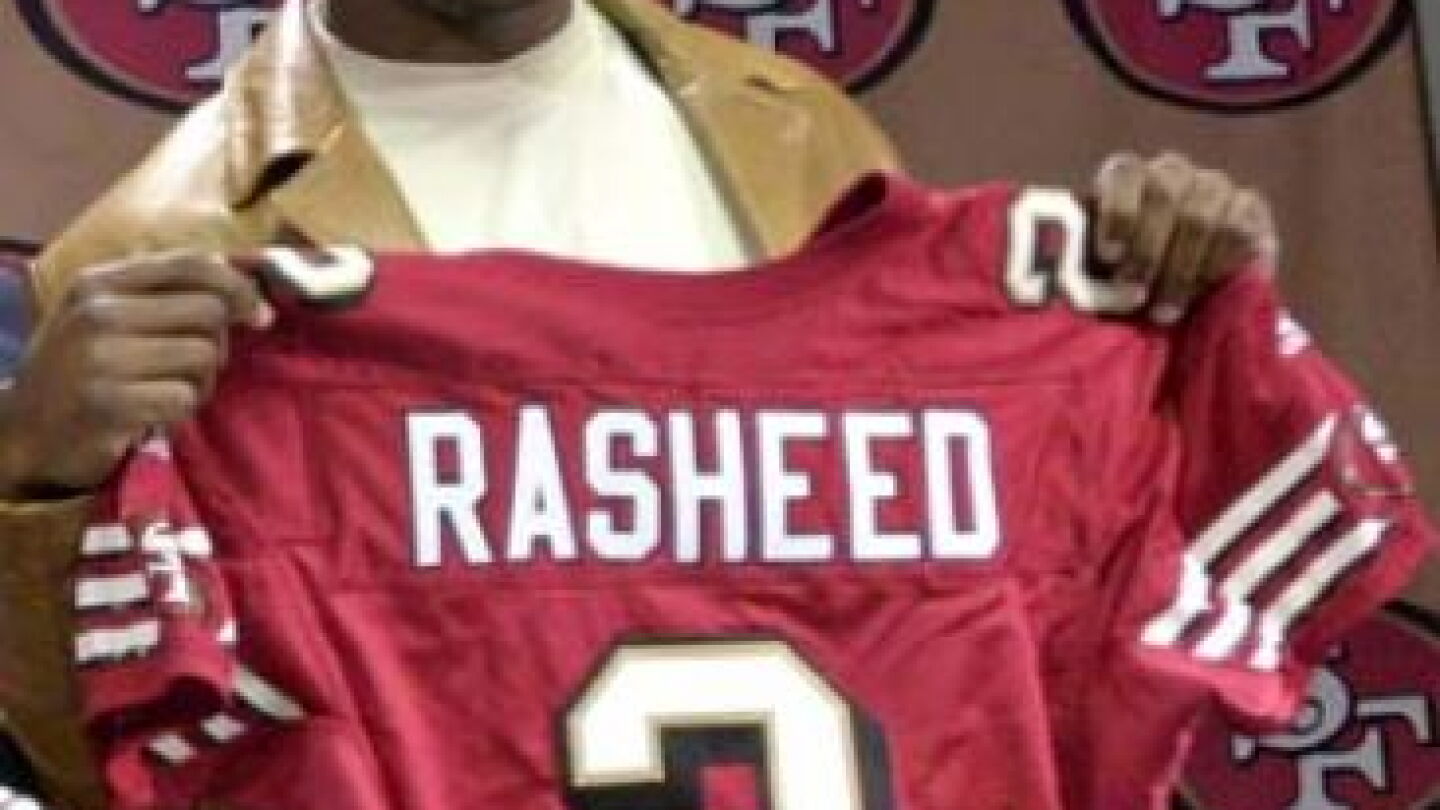 M Rasheed Saleem Former 49ers LB Saleem Rasheed sentenced on federal charges - NBC Sports