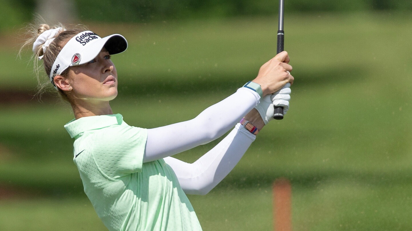 Korda staying in her bubble at Chevron Champ. Korda staying in her bubble at Chevron Champ.