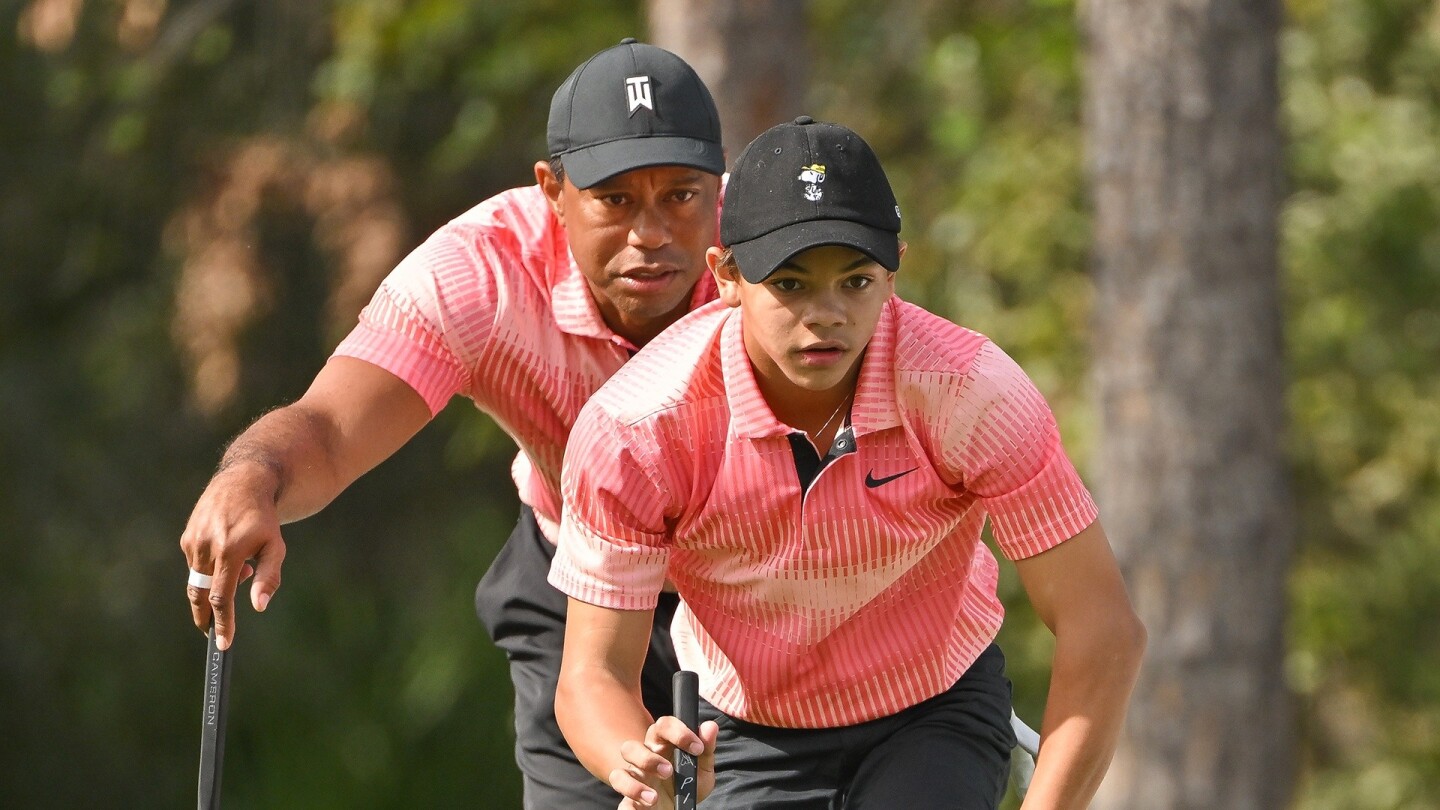 Tiger and Charlie Woods gearing up to compete at PNC Championship NBC
