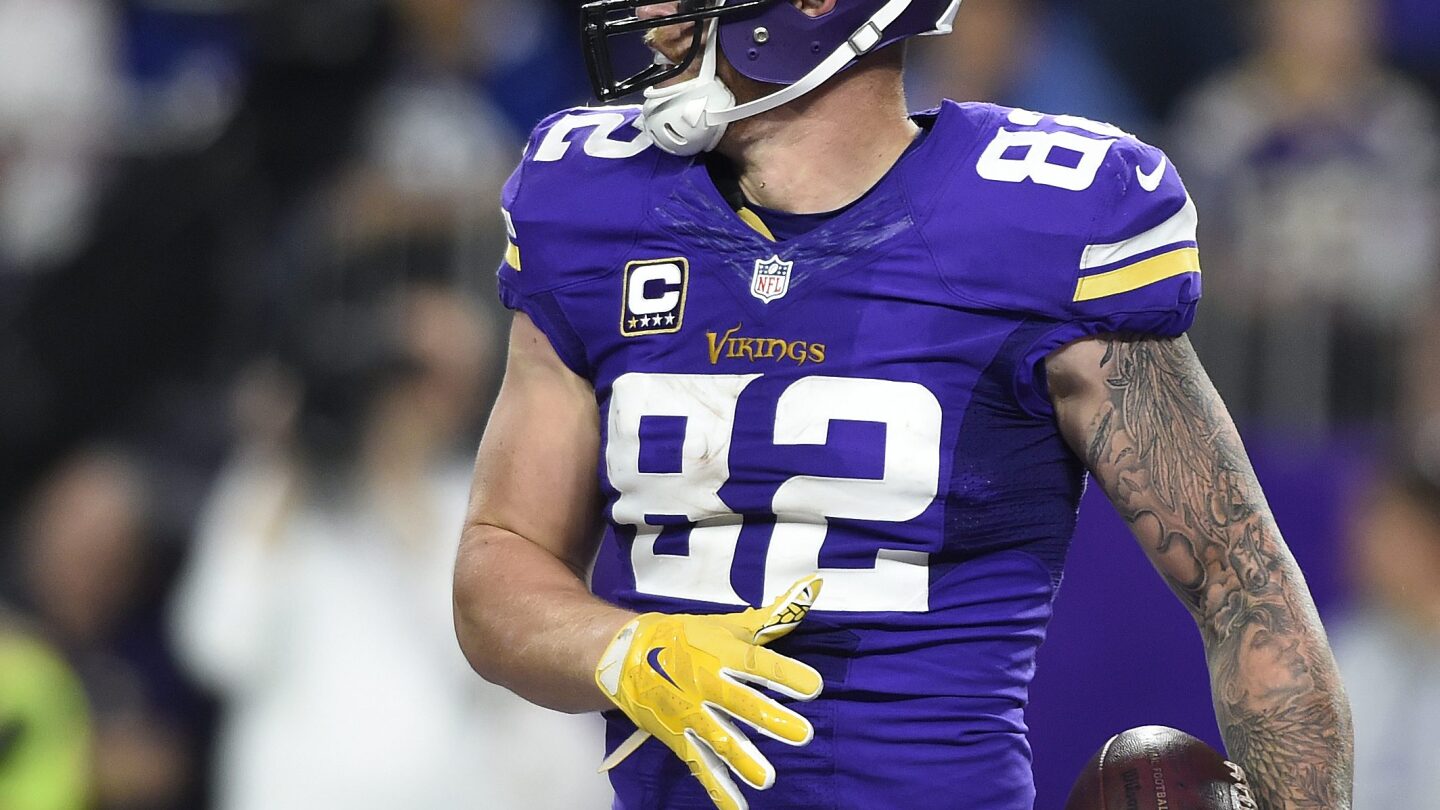 Kyle Rudolph on 5-0 Vikings at the bye - NBC Sports