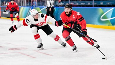 Image for Canada cruises past Switzerland in men's Olympic hockey group stage