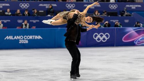 Image for On Olympic ice, rivalry is replaced by respect