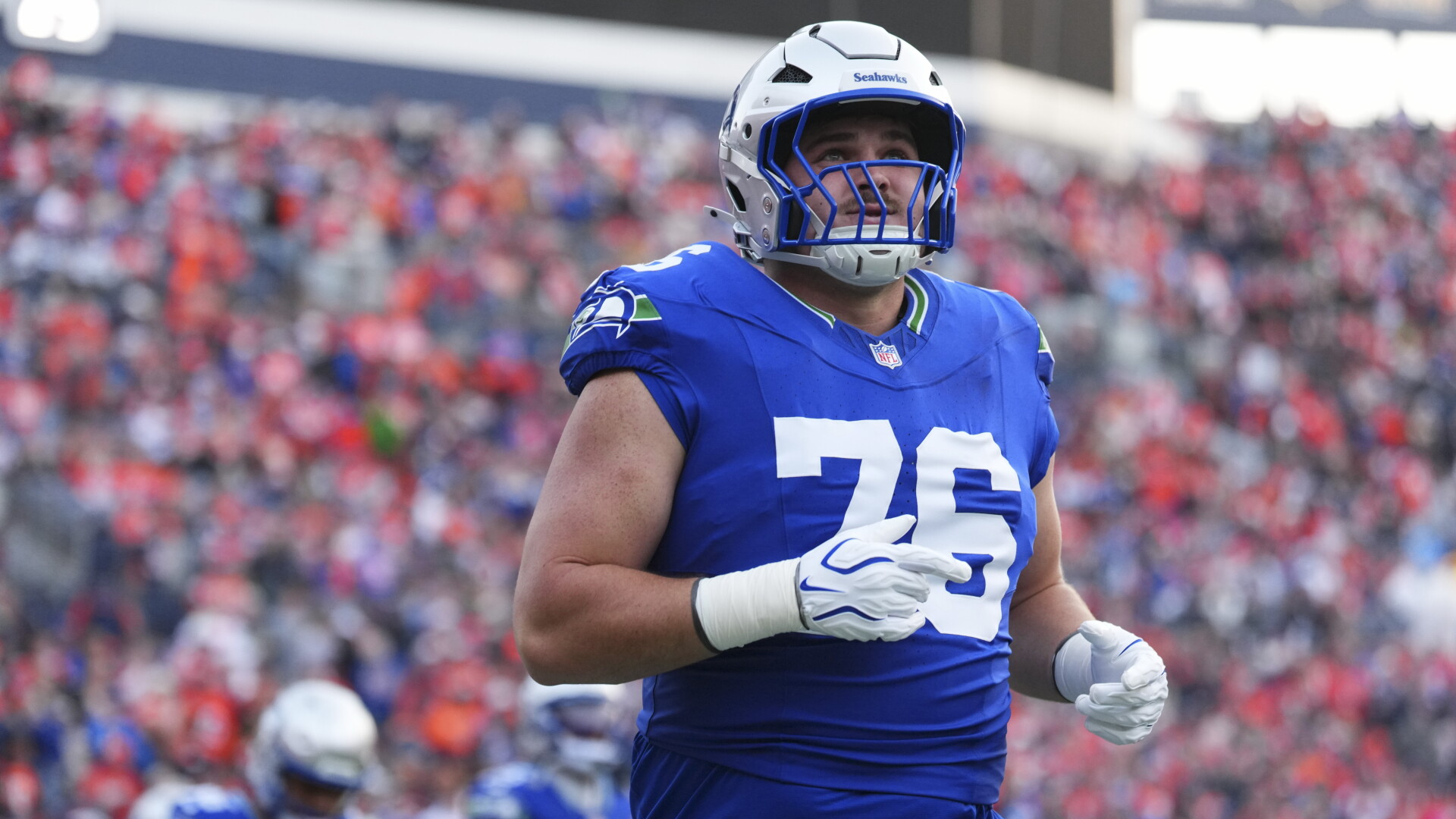 Grey Zabel: Move to right guard will be "such a growing experience"