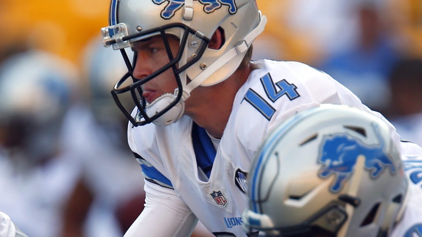 Dan Orlovsky says Lions going with Jake Rudock as backup QB - NBC Sports