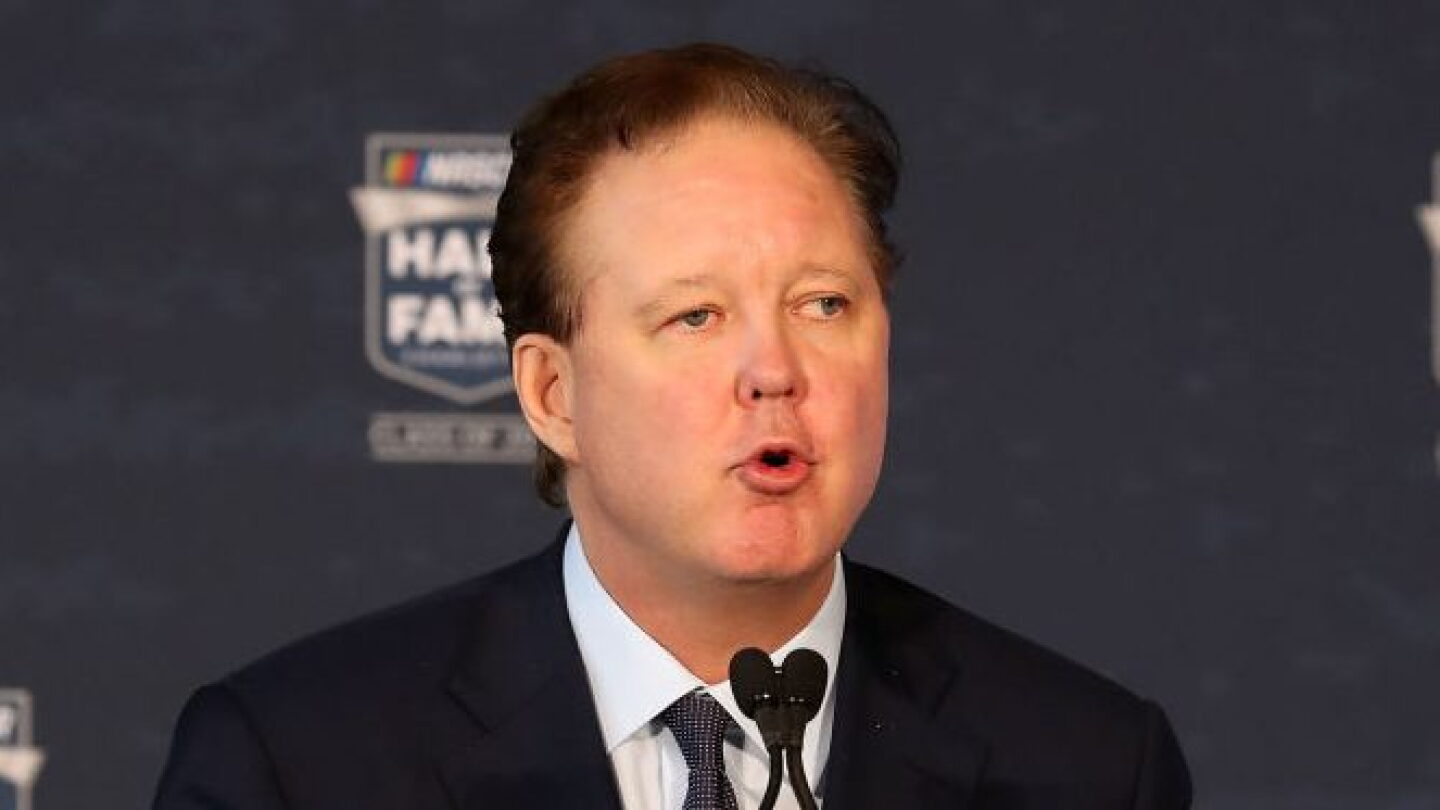 Former NASCAR Chairman Brian France defends leadership style in interview - NBC Sports