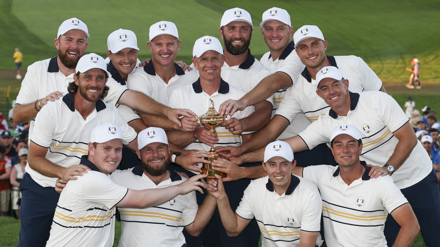 Americans fight back, but Europe holds on to win 45th Ryder Cup Americans fight back, but Europe holds on to win 45th Ryder Cup