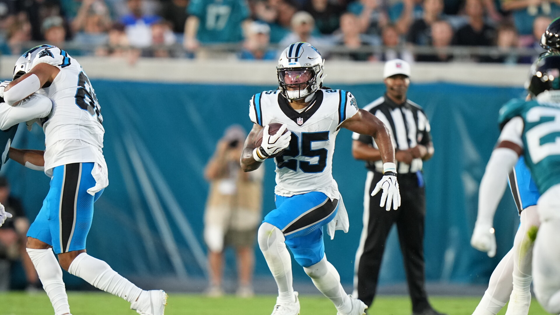 Jonathon Brooks fantasy football news — ADP impact