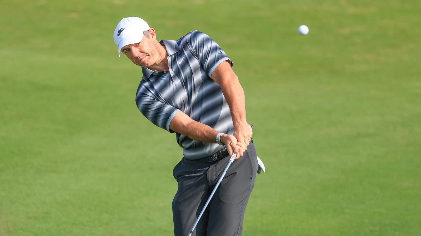 Rory McIlroy leads by one stroke after the first round of the Dubai Invitational Rory McIlroy leads by one stroke after the first round of the Dubai Invitational