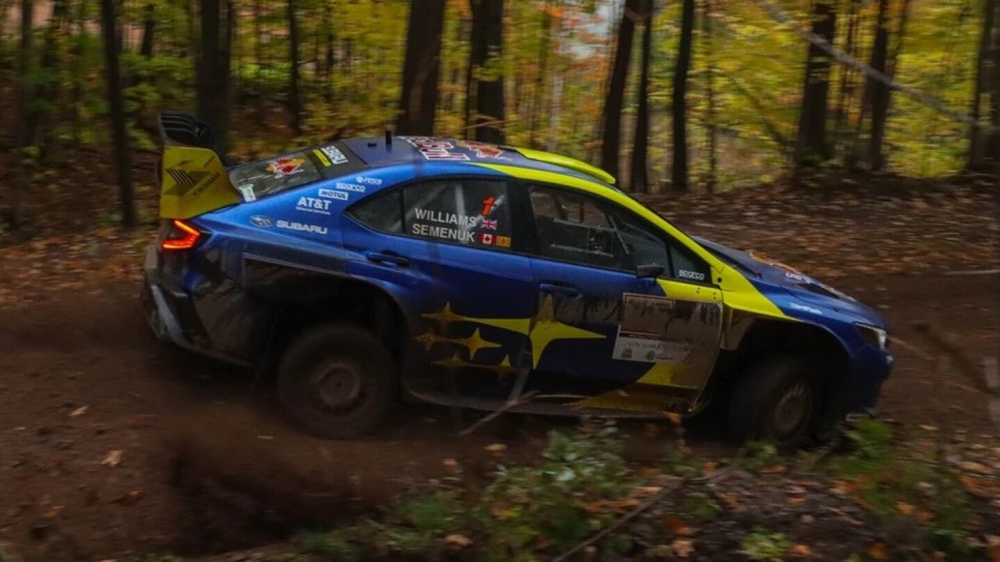 Lia Block survives high-speed crash in Lake Superior Performance Rally ...