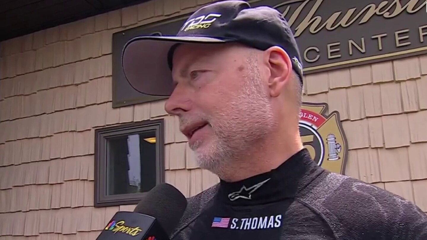 Steven Thomas Racer Steven Thomas unpacks head-on collision in IMSA Six Hours of the Glen ...