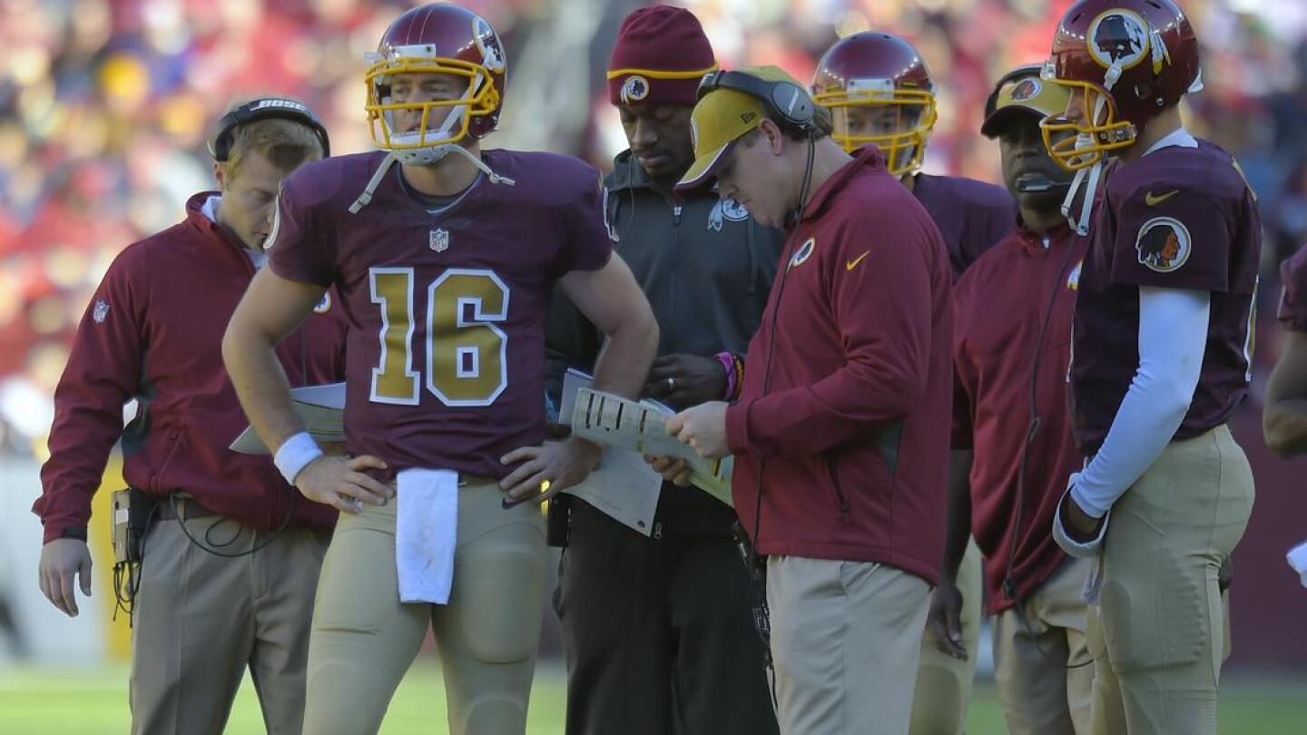 Kirk Cousins benched, Colt McCoy will start until RG3 is cleared NBC