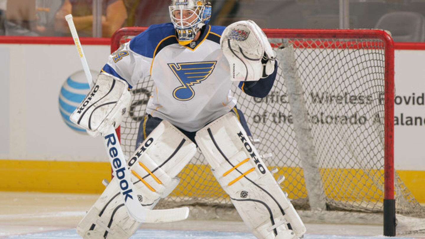 Video: Jake Allen's highlight reel stick save - NBC Sports