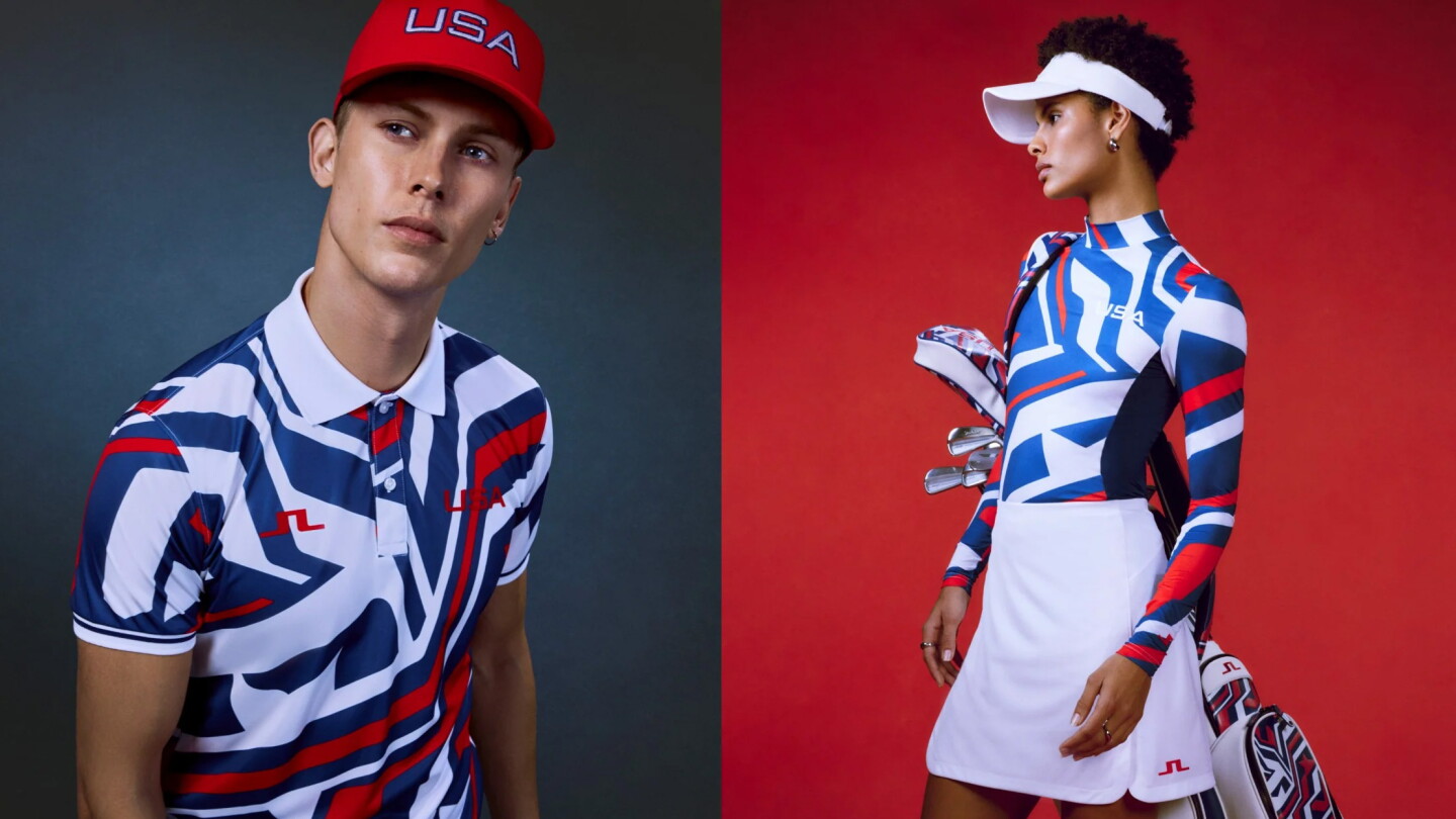 J.Lindeberg reveals golf outfits for Team USA at Paris Olympics J.Lindeberg reveals golf outfits for Team USA at Paris Olympics