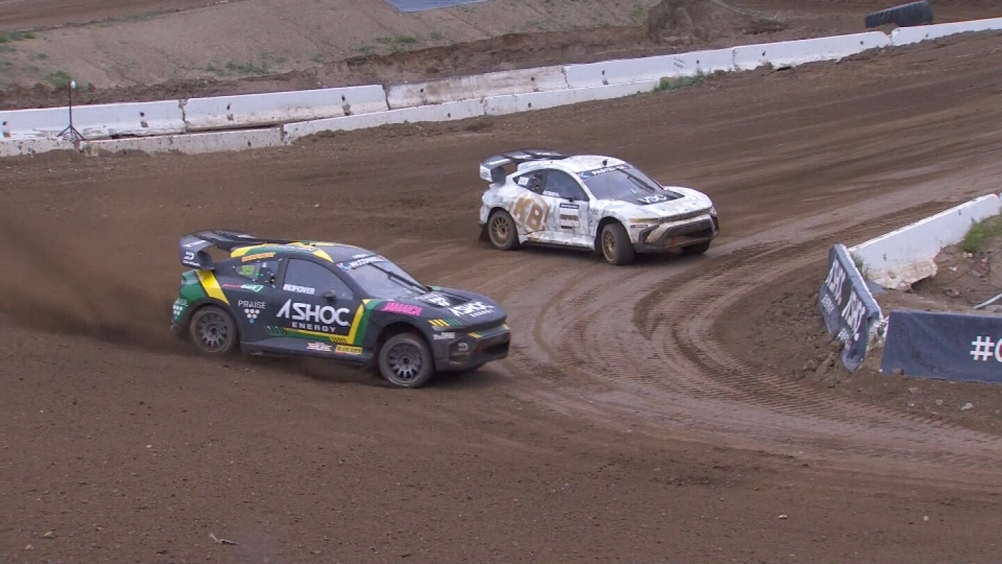 Robin Larsson Rally Nitro Rallycross highlights: Robin Larsson wins Round 10 in Los Angeles ...