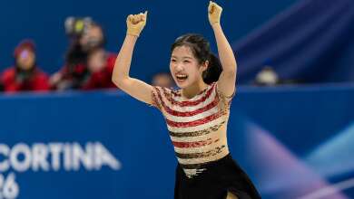 Image for Ami Nakai, Japan's 17-year-old figure skating phenom, stole the show in breakout Olympic short program