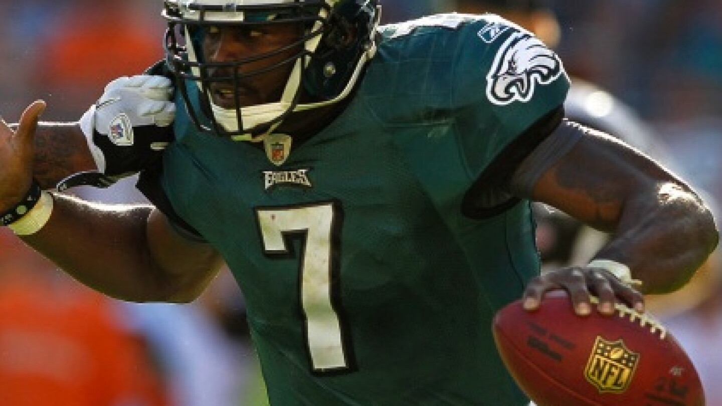Mike Vick Sticker Vick bristles at critics, says he's learned how to secure the ball ...