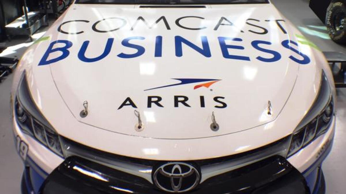 Comcast Vehicles Ever wonder how NASCAR cars are 'painted'? (video) - NBC Sports