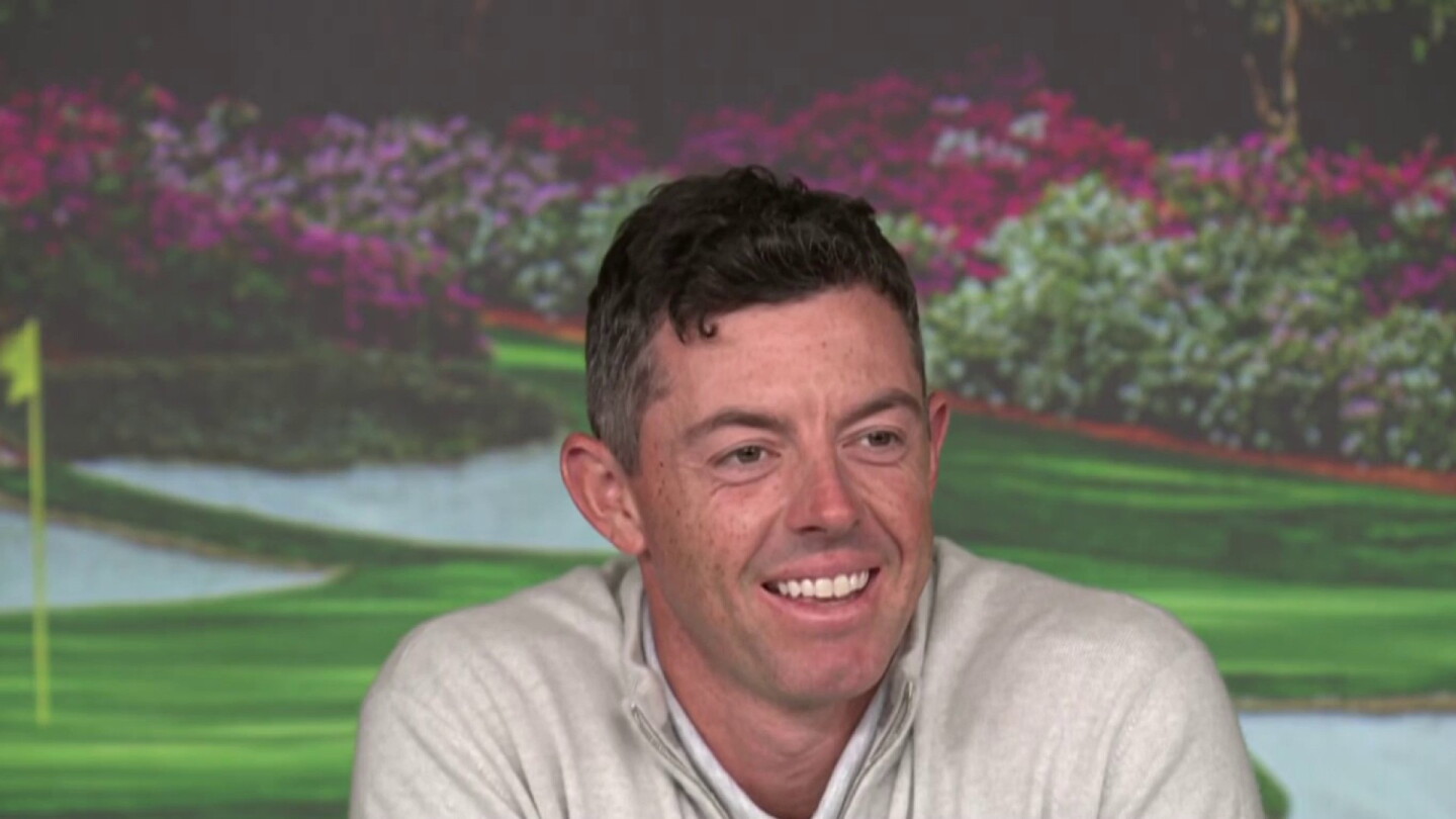 Rory calm as he seeks career grand slam at Masters Rory calm as he seeks career grand slam at Masters