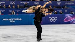 Image for On Olympic ice, rivalry is replaced by respect