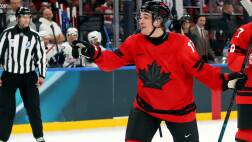 Image for Canada steamrolls France to close men's hockey group stage