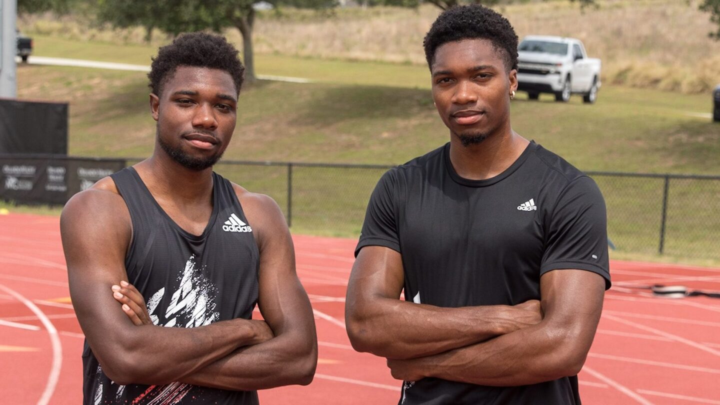 Noah, Josephus Lyles, after years supporting each other, meet on track