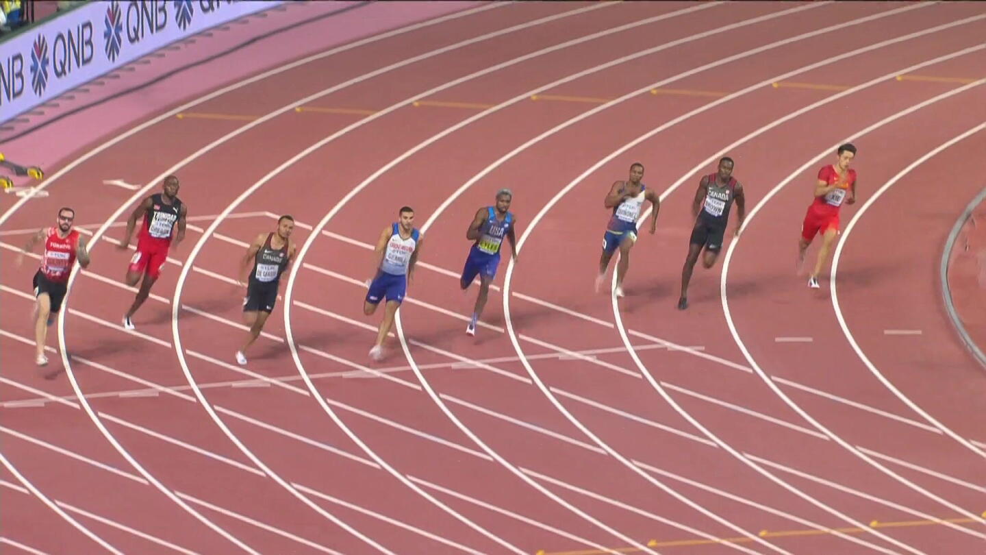 Running Roud Right Side Running the curve: How sprinters conquer the track's turn - NBC Sports