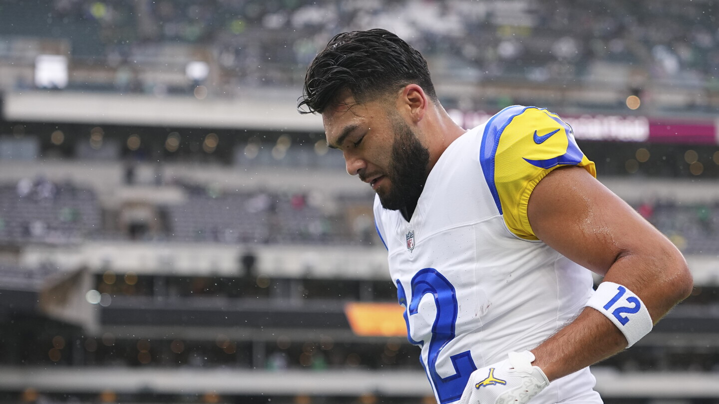 Puka Nacua has a “pre-hernia” Puka Nacua has a “pre-hernia”