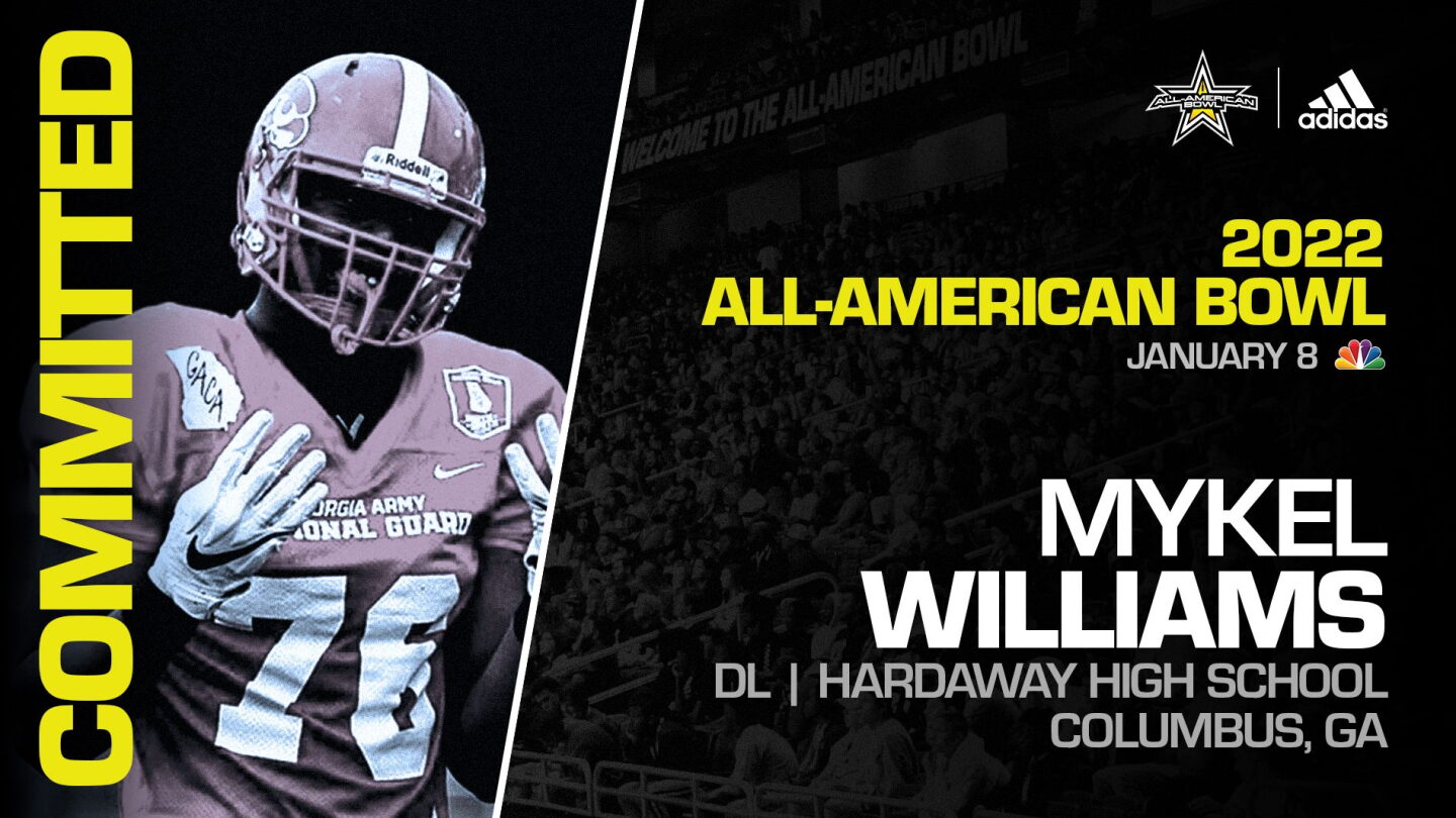2022 Prospect Mykel Williams Commits to AllAmerican Bowl NBC Sports