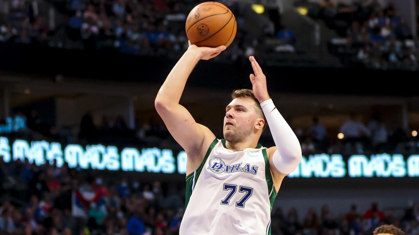 Luka Doncic projected for MVPtype numbers NBC Sports
