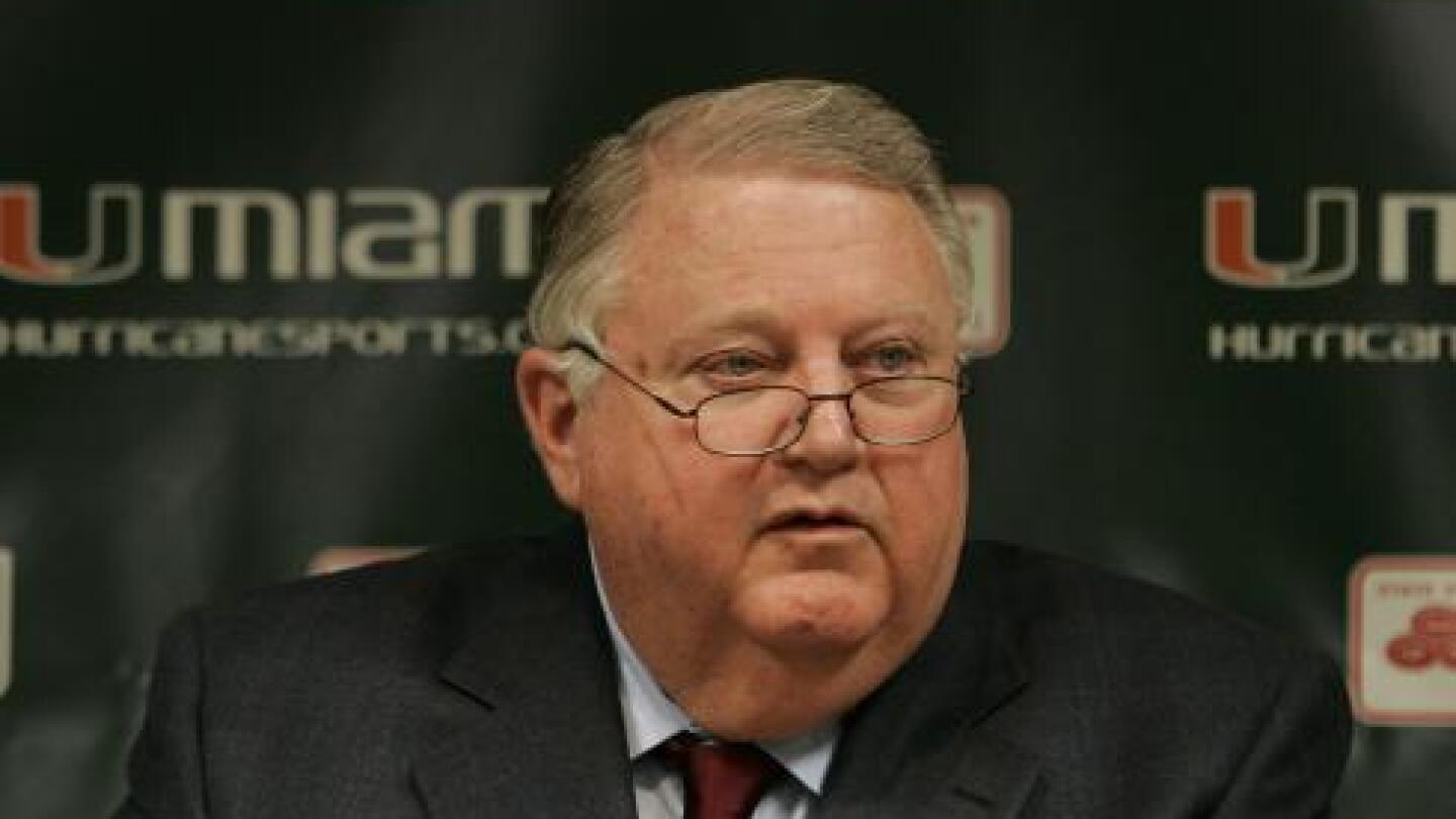 Former Miami AD Paul Dee passes at age 65 - NBC Sports