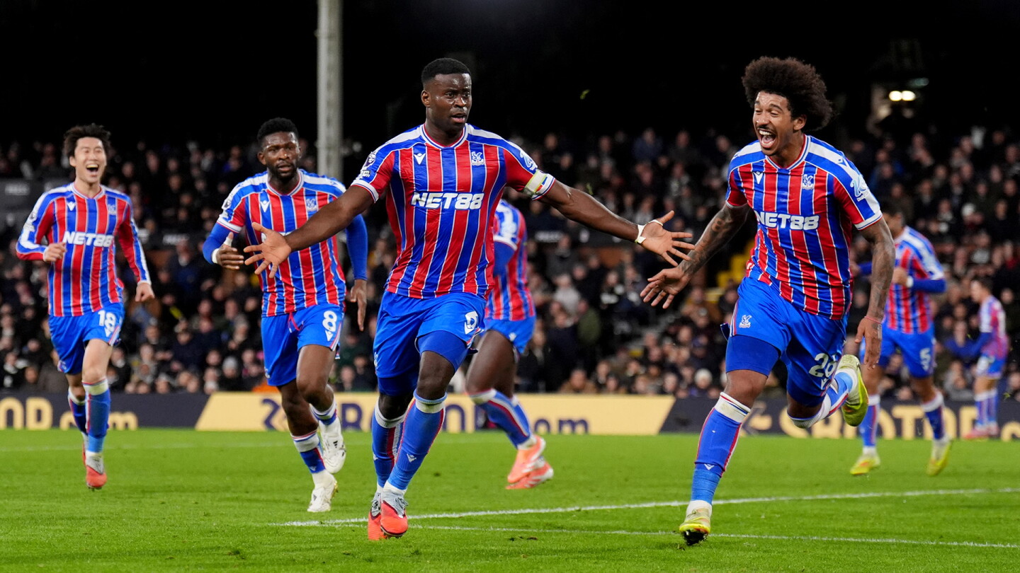 PL Update: Crystal Palace crash top four party as Fulham fall at home