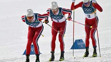 Image for Klaebo endures 50km, achieves historic 6-for-6 gold medal Games