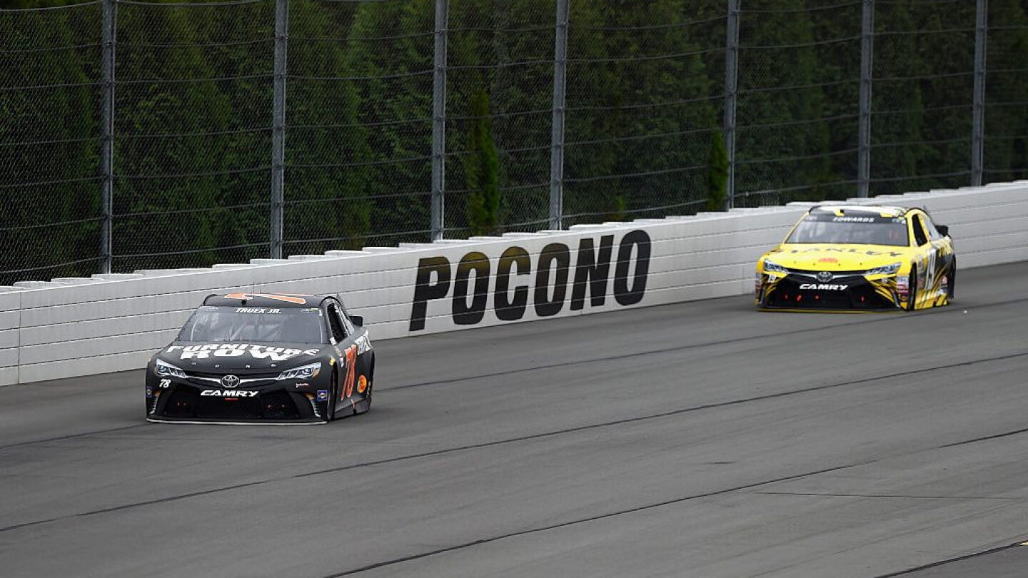 Pocono Raceway Pylon Pocono Raceway a 'horsepower' track that can trip you up with its three ...