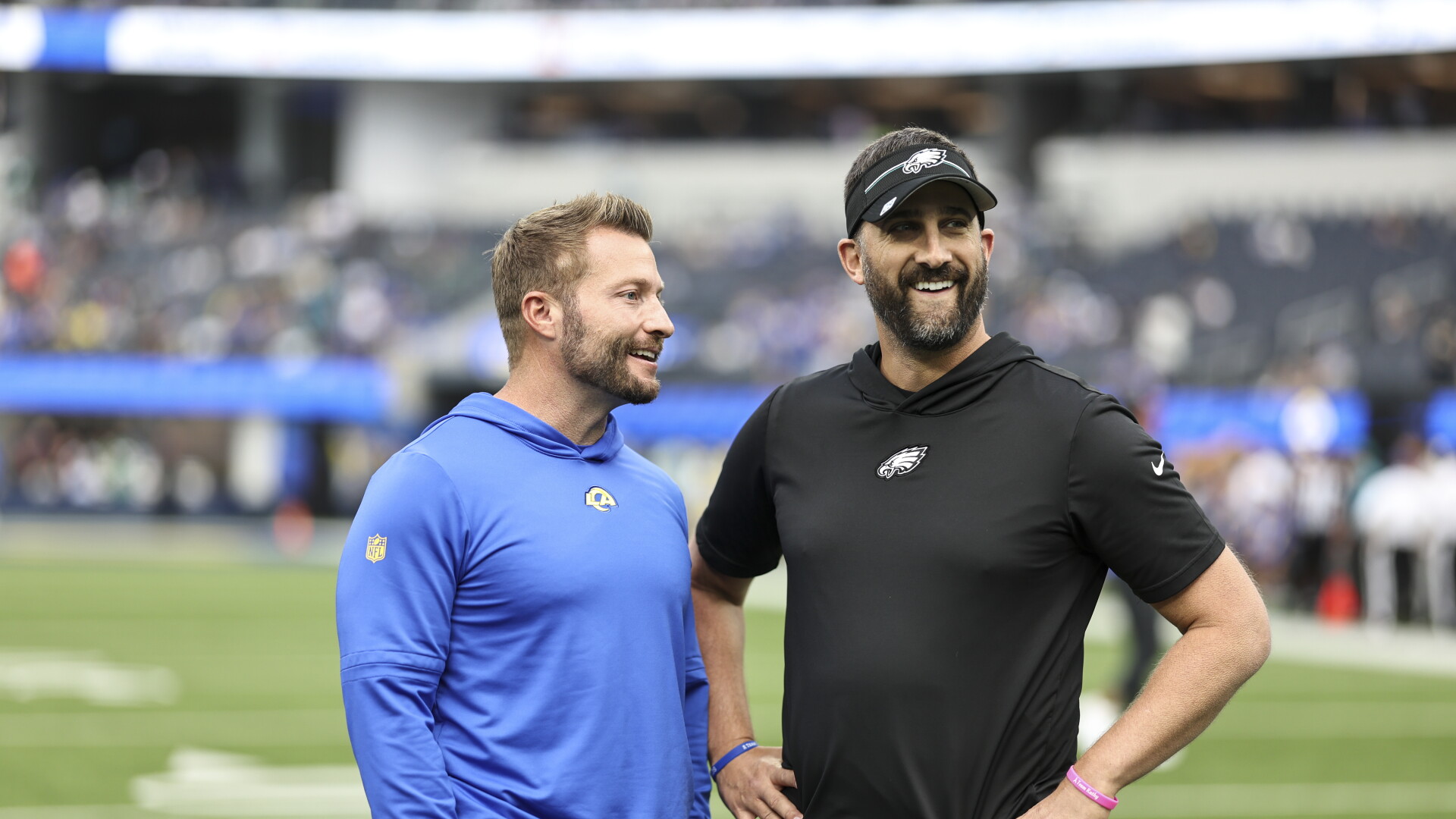 Sean McVay is 0-4 against Nick Sirianni